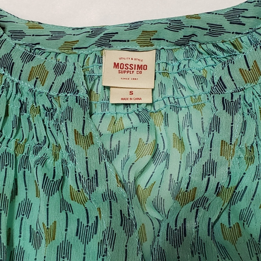 Mossimo Blouse 3/4 Sleeve. - Picture 5 of 7
